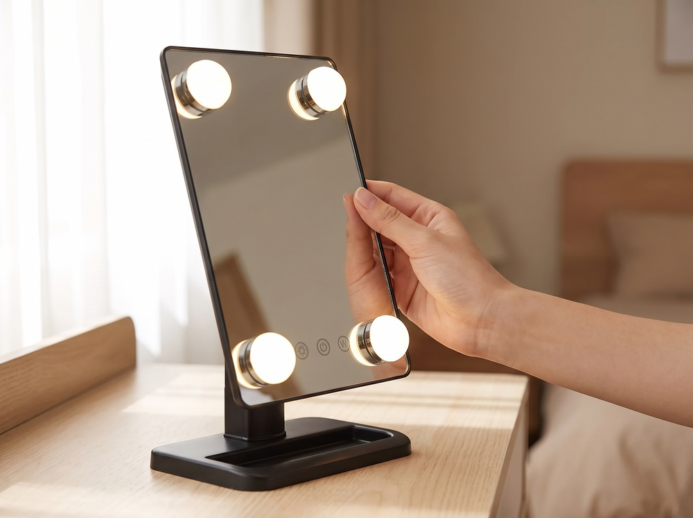 LED ogledalo za šminkanje sa 360° rotacijom